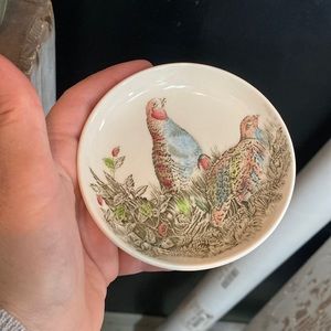 Johnson bros. Game butter pats x3